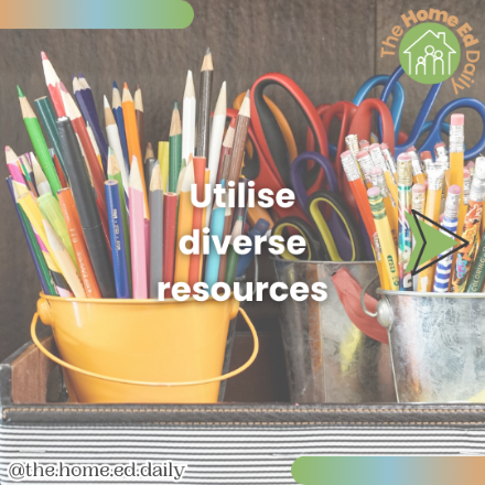 Diverse homeschooling resources